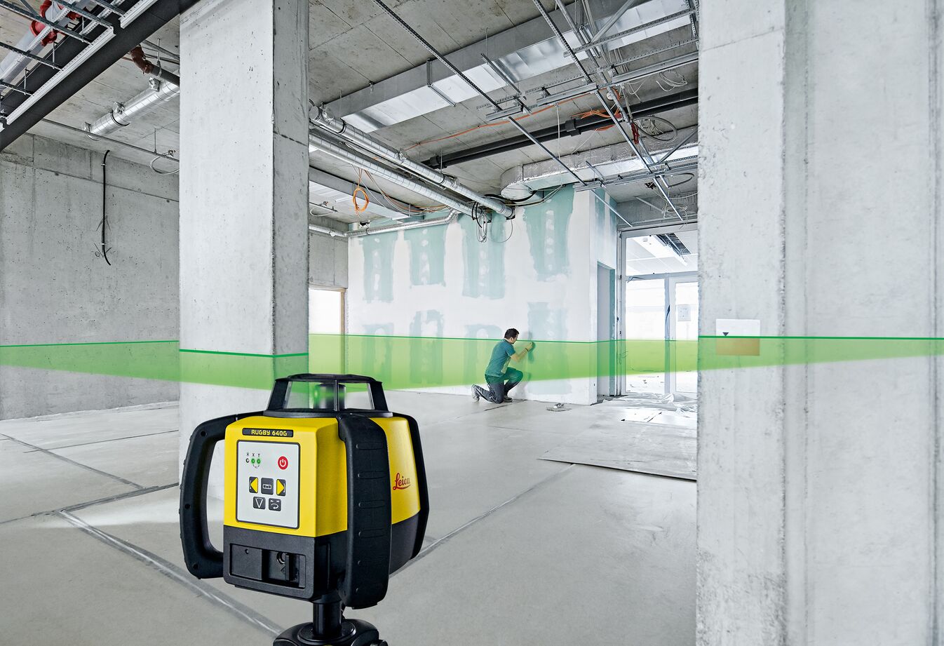 Leica Rugby 640G | INKL. RE 120G li-on bat.